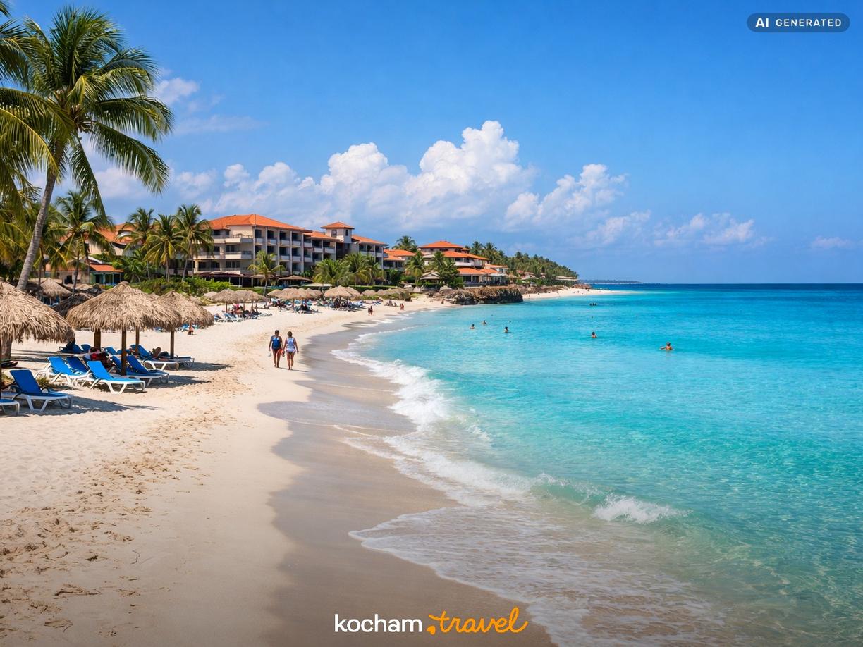 Dzielnice i strefy hotelowe w Varadero w Varadero