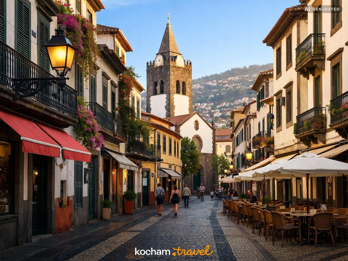 Dzień 1 - Poranek w sercu Funchal w Funchal