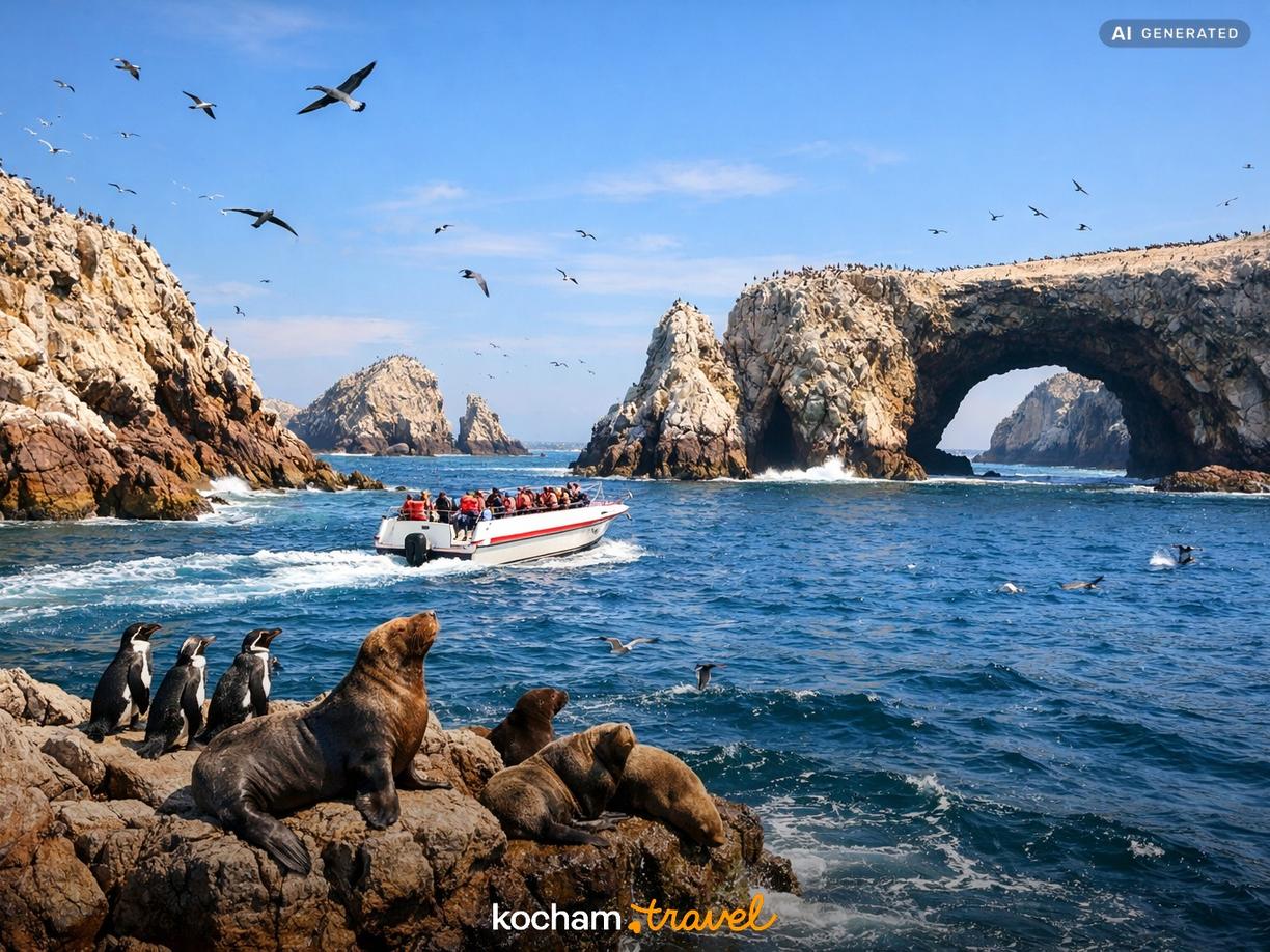 Rejs na Wyspy Ballestas – Małe Galapagos Peru w Paracas