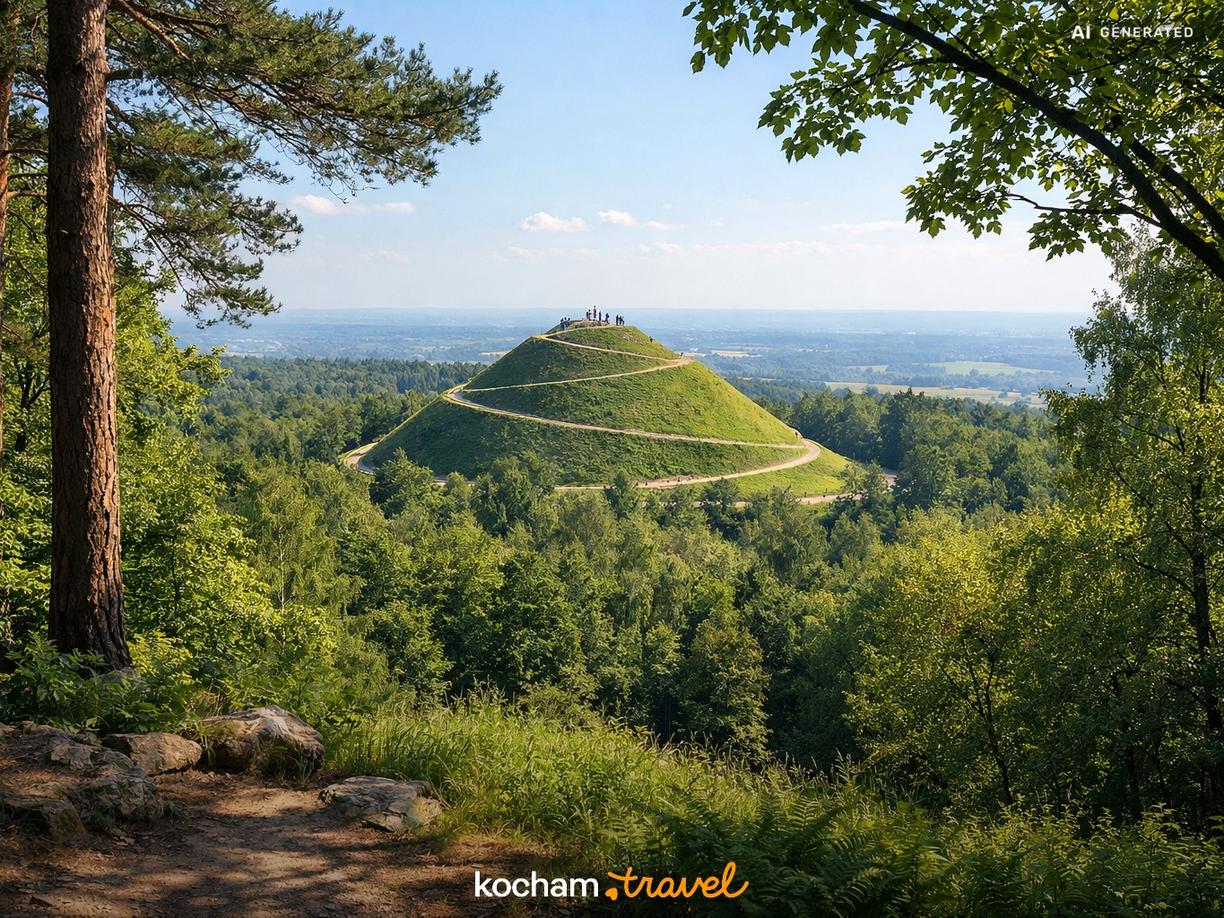 Kopiec Piłsudskiego – Spokój w Lesie Wolskim w Kraków