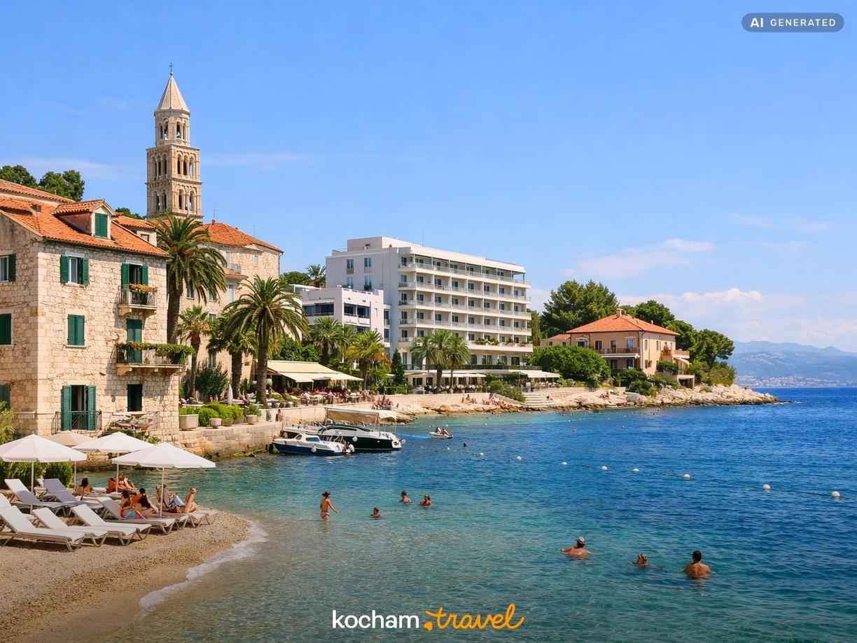 Rodzaje zakwaterowania w Splicie w Split