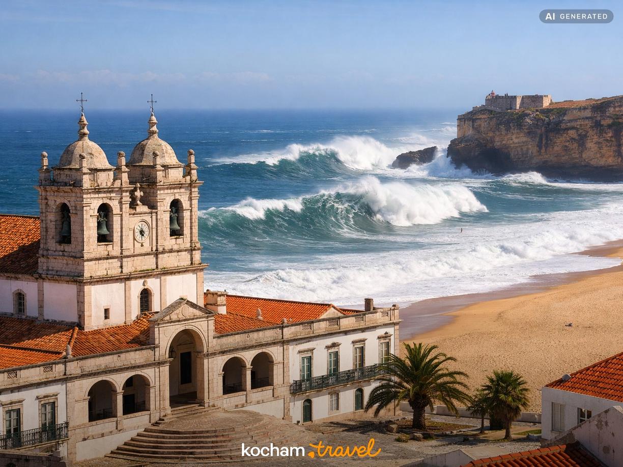 Środkowa Portugalia – historia, religia i potężne fale w Portugalia