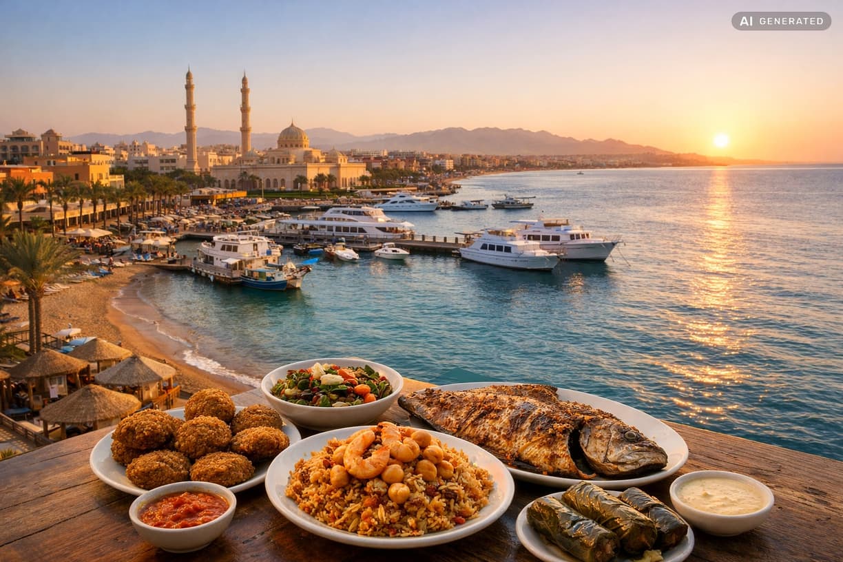 Zaplanuj kulinarną przygodę w Hurghada