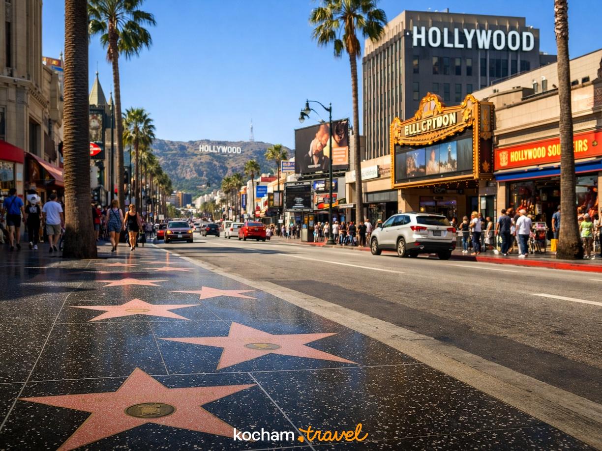 Hollywood - Blisko gwiazd i głównych atrakcji w Los Angeles