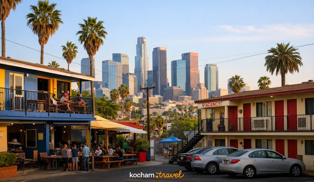 Ilustracja do tematu: Gdzie nocować w Los Angeles tanio? Sprawdzone hostele i niedrogie hotele w USA