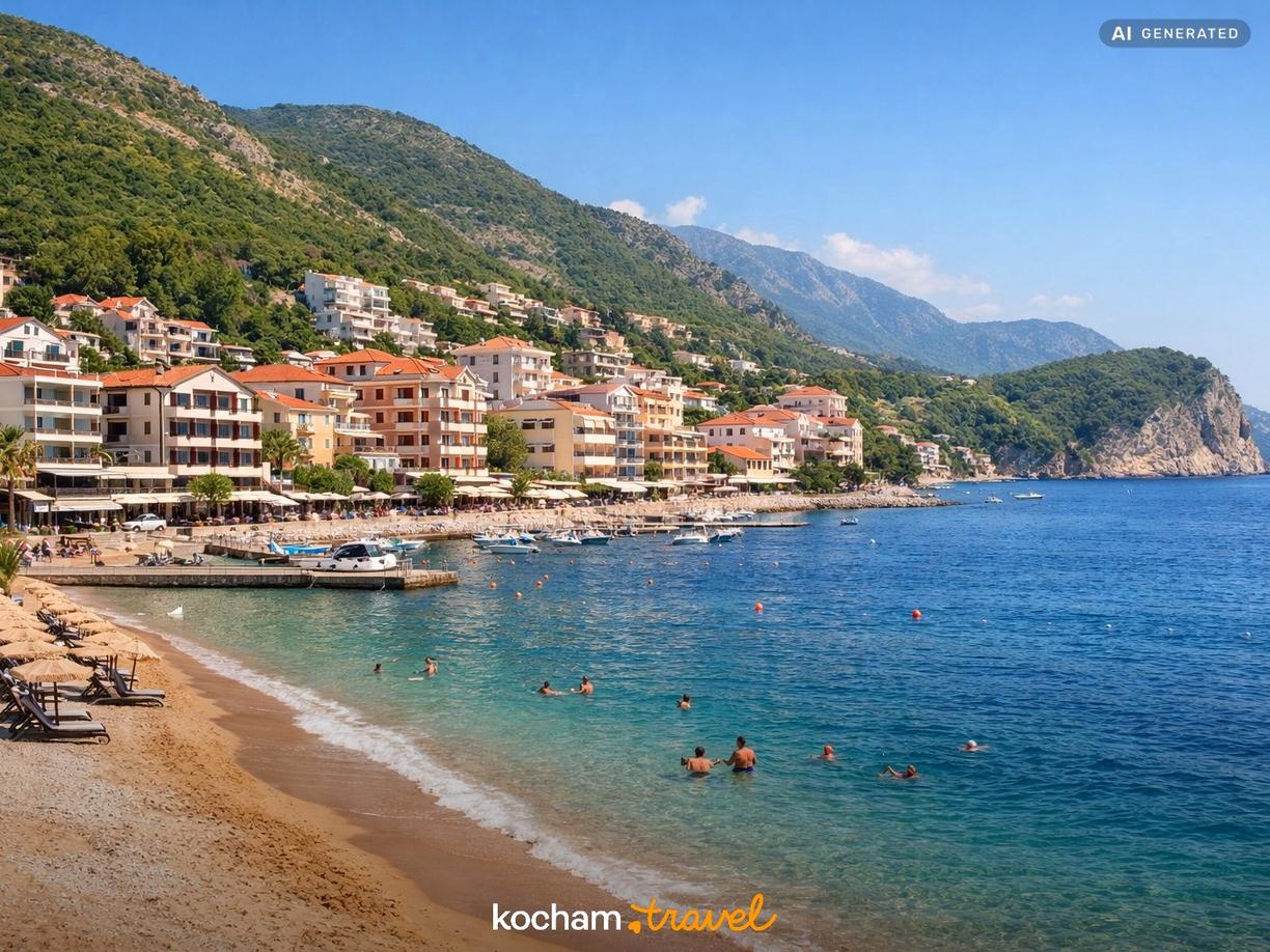 Rafailovici - Kameralny wypoczynek w Budva