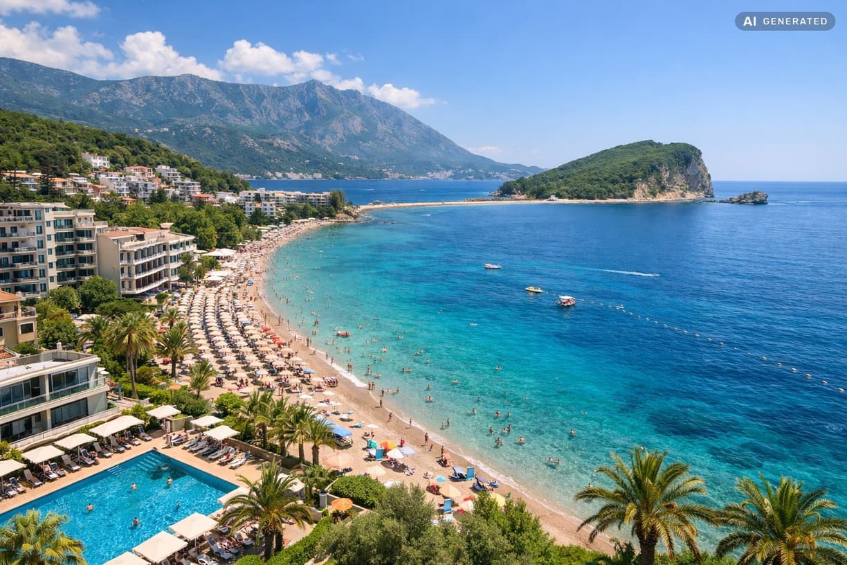 Szukasz idealnego hotelu dla swojej rodziny? w Budva