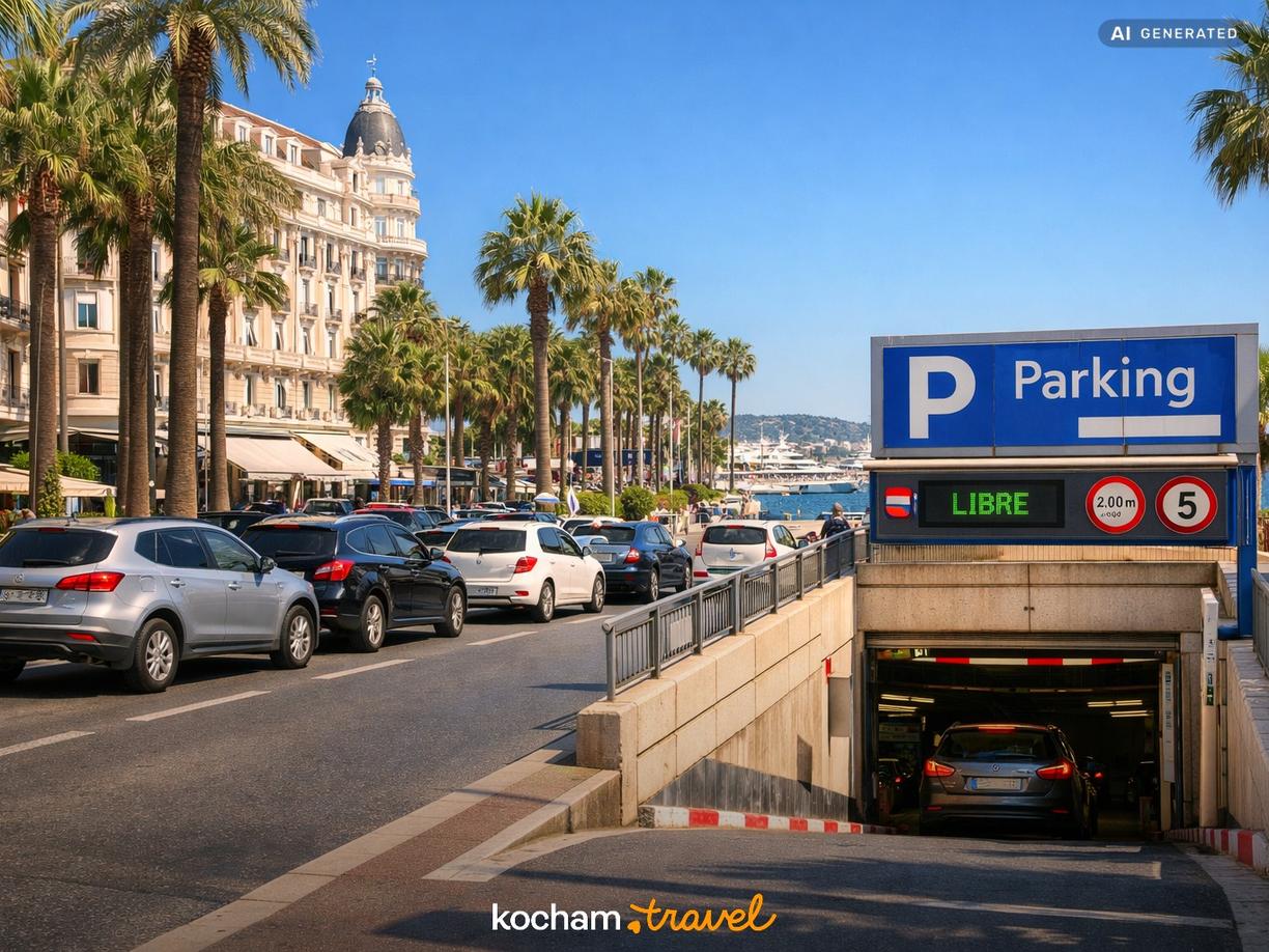 Parkowanie w Cannes – gdzie zostawić samochód? w Cannes