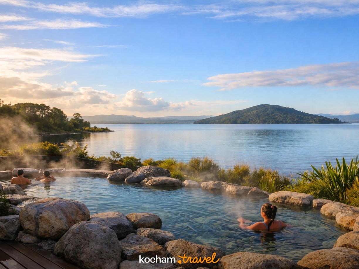Relaks w Gorących Źródłach – SPA i Dzikie Kąpieliska w Rotorua