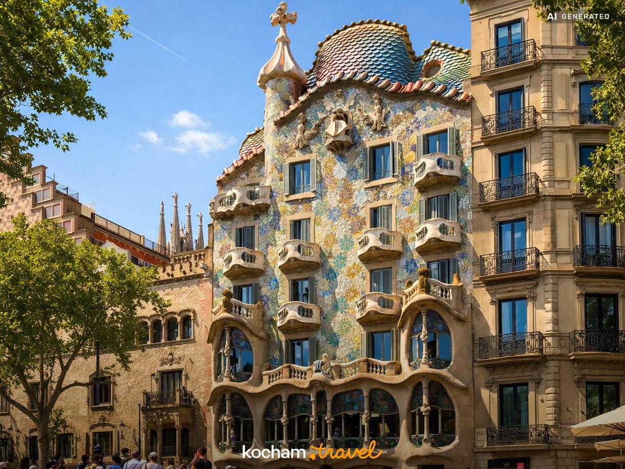 Dzień pierwszy: Szlakiem Antoniego Gaudíego i Eixample w Barcelona