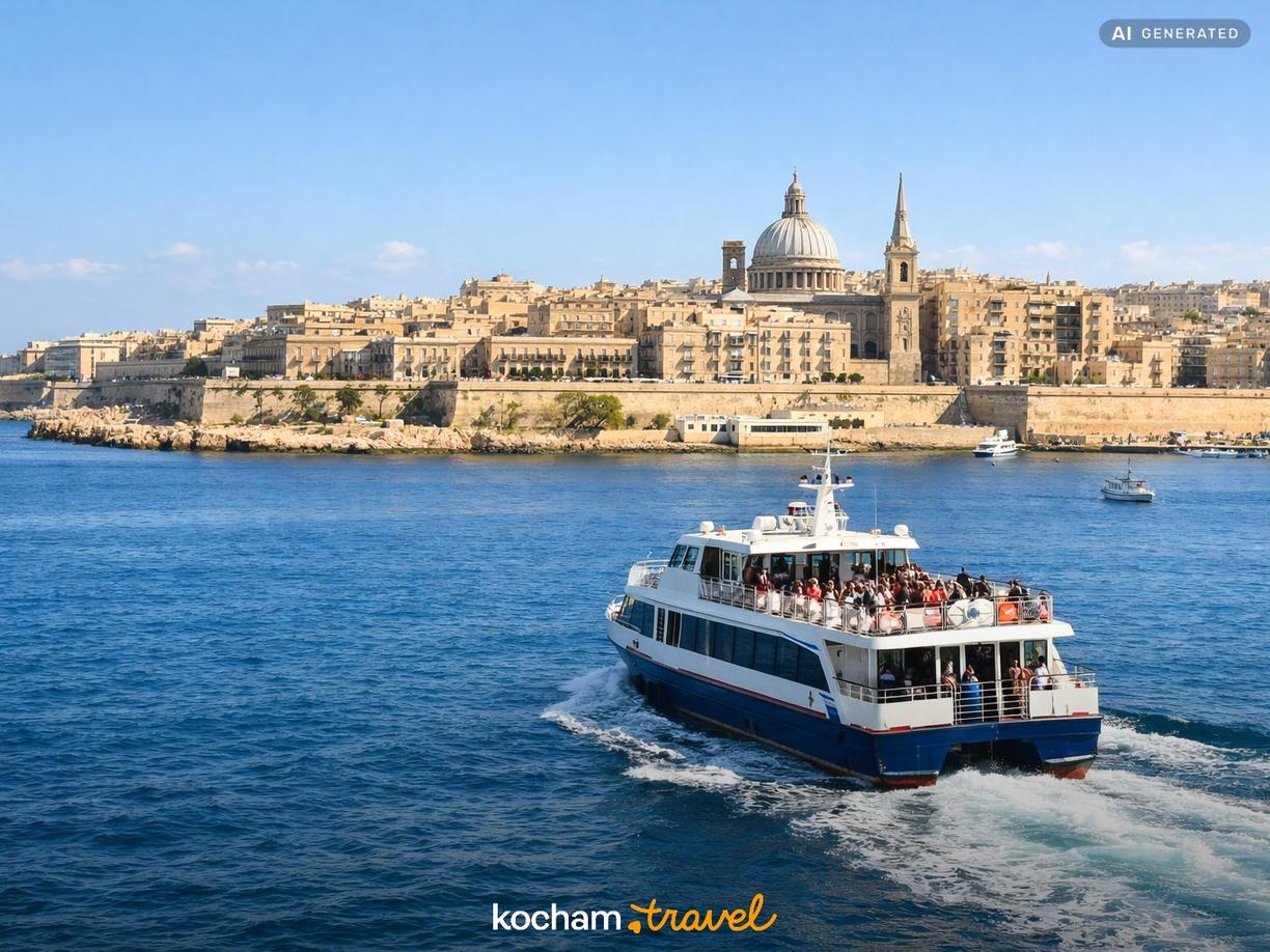 Jak dojechać do Valletty i sprawnie się poruszać w Valletta