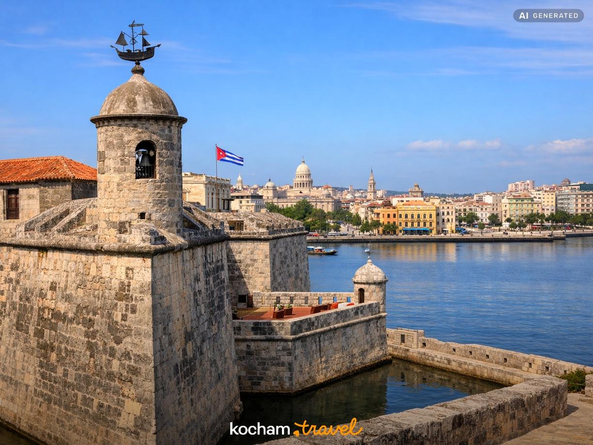 Castillo de la Real Fuerza – najstarsza twierdza i muzeum nawigacji w Hawana