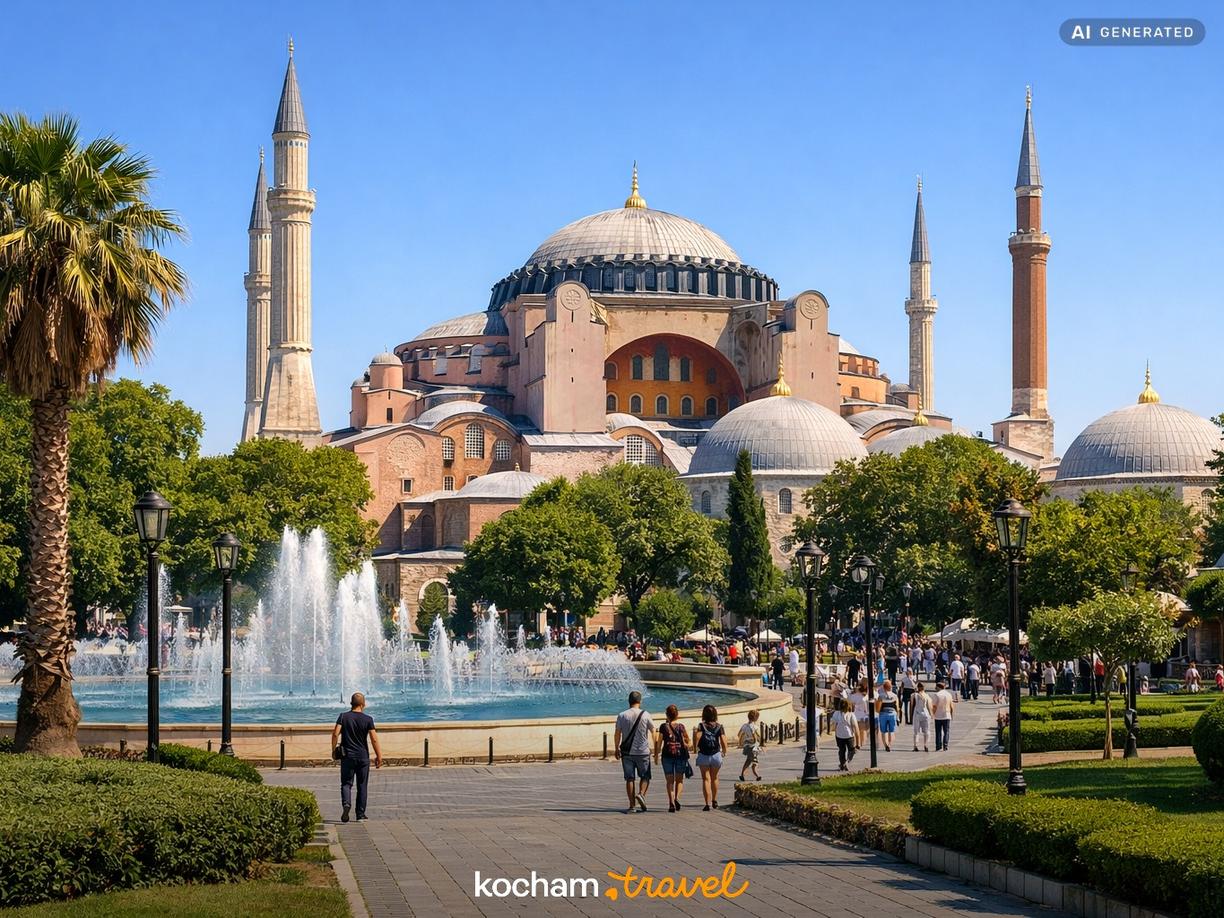 Pierwsze kroki na historycznym półwyspie Sultanahmet w Stambuł