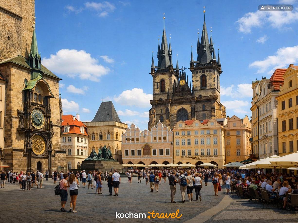 Praga, czyli idealny początek czeskiej przygody w Czechy
