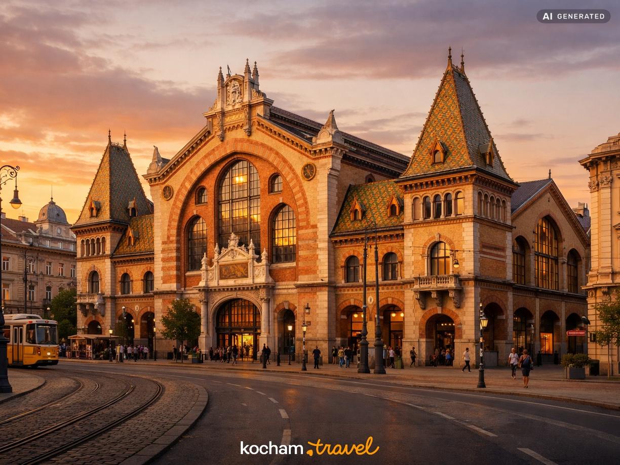Wielka Hala Targowa – Architektoniczna perła Budapesztu w Budapeszt