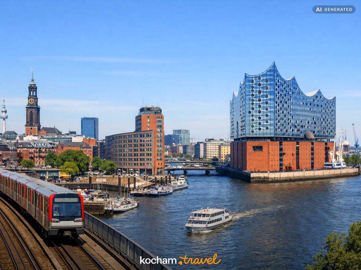 Jak dojechać do Hamburga z Polski? w Hamburg