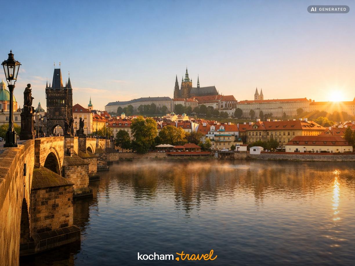 Klimat i ogólna pogoda w Czechach w Czechy
