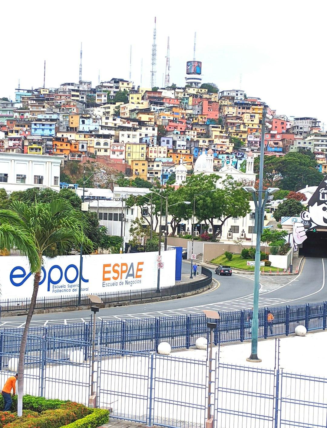 Piękny widok na panoramę Guayaquil