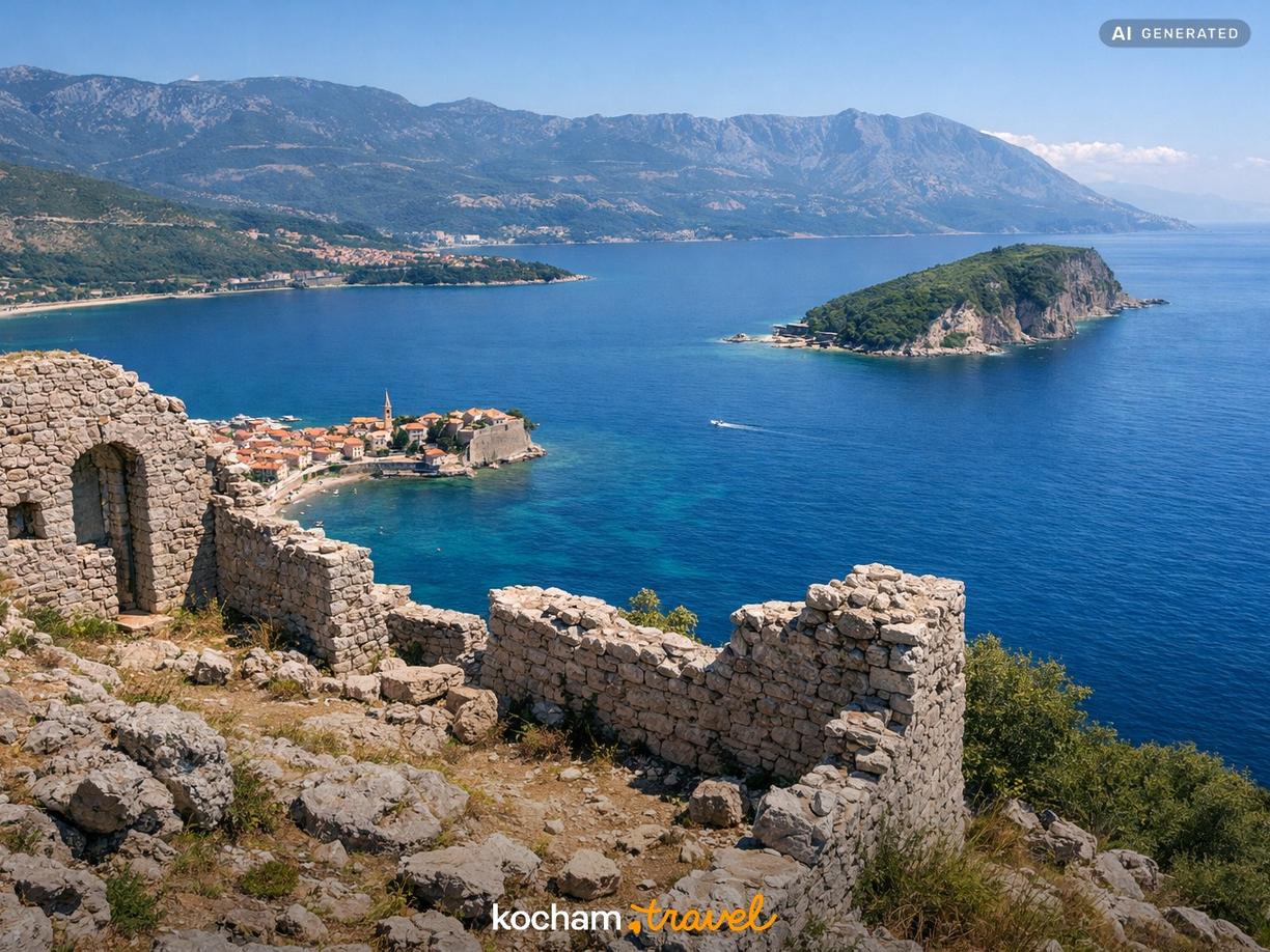 Twierdza Mogren i Punkty Widokowe w Budva