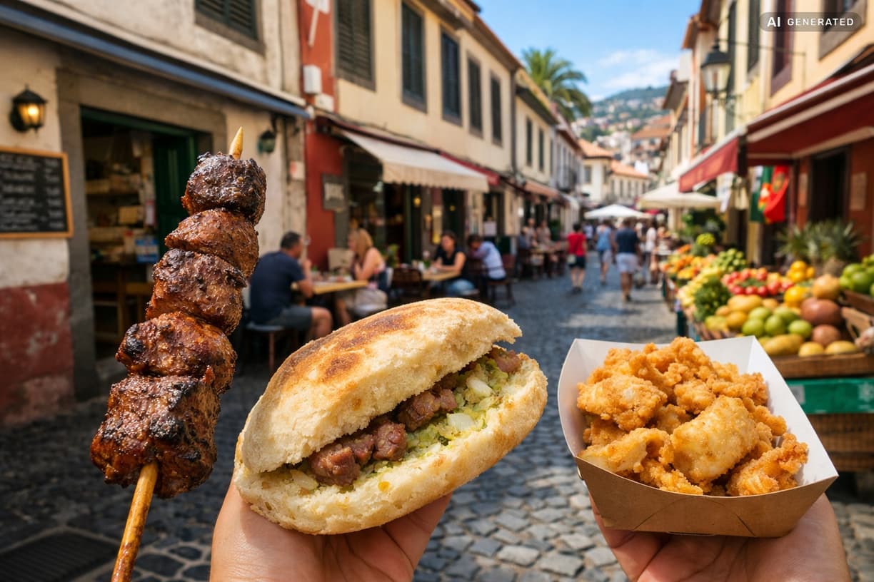 Szukasz idealnych miejsc na kulinarnej mapie Funchal? w Funchal