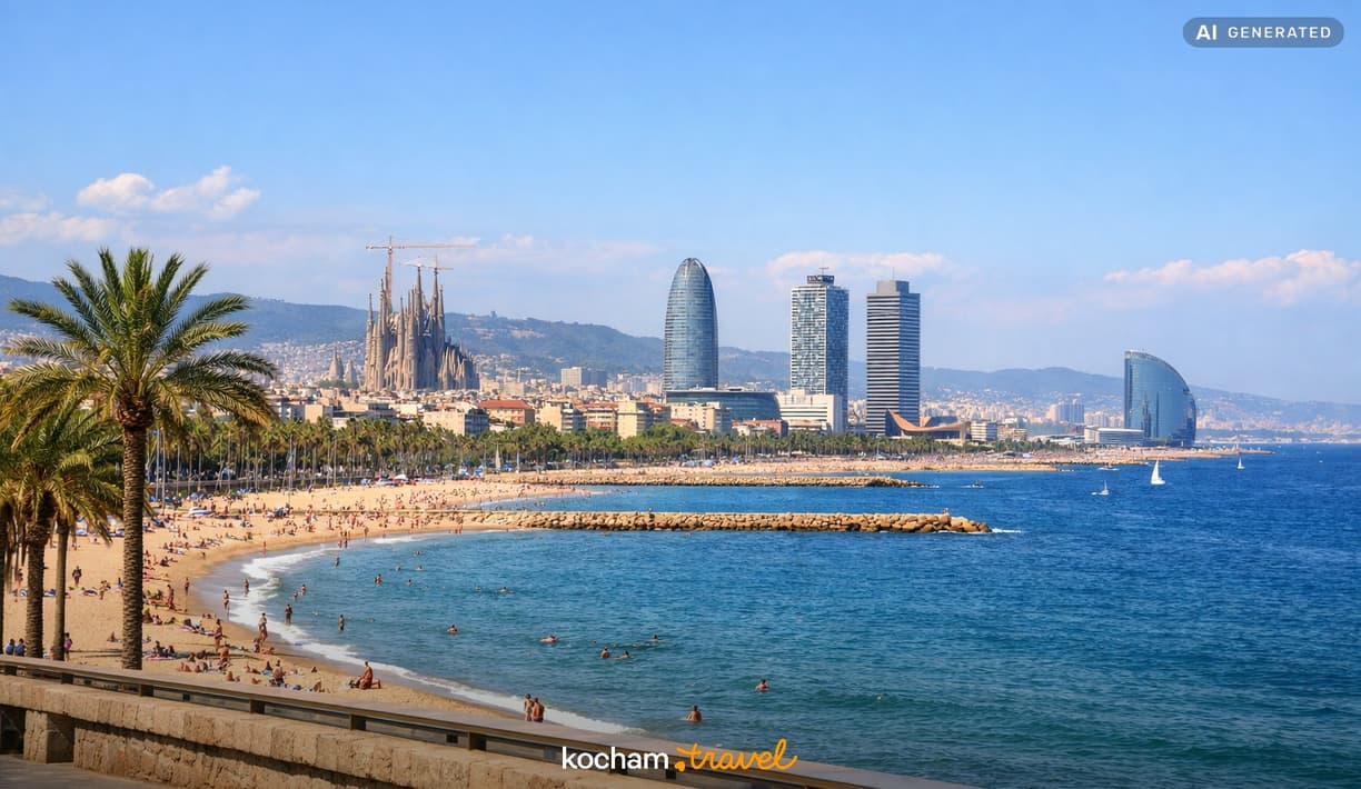 Ilustracja do tematu: Jak zaplanować wakacje do: Barcelona, Hiszpania
