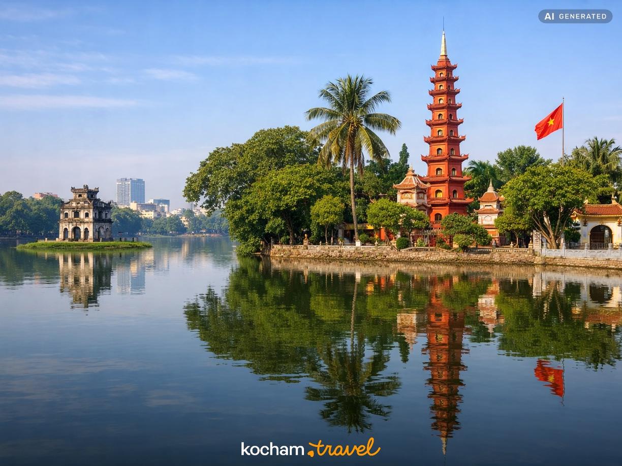 Dzień 1: Przylot i pierwsze wrażenia z Hanoi w Hanoi