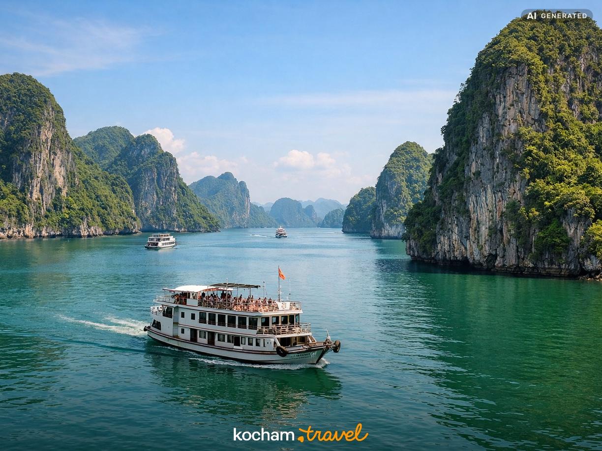 Dzień 5: Wyjazd z Hanoi do Zatoki Ha Long w Hanoi