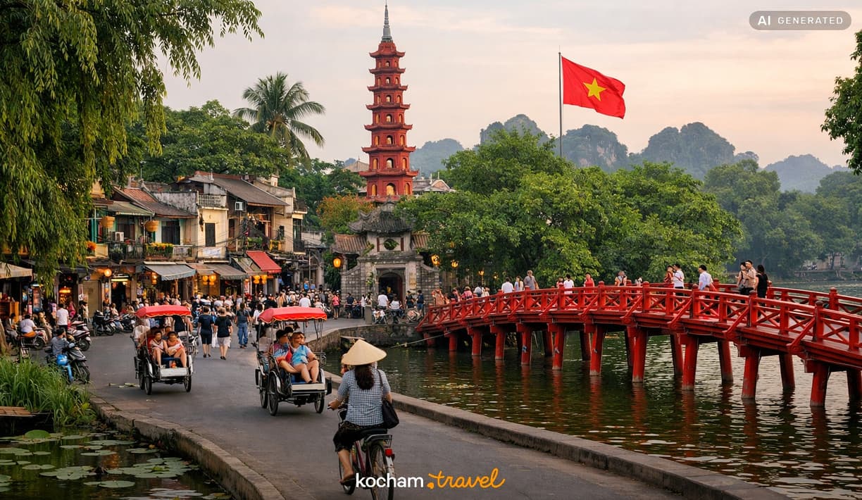 Ilustracja do tematu: Gotowy plan podróży: wyjazd do Hanoi w Wietnamie na 7 dni pełnych azjatyckiej kultury i relaksu