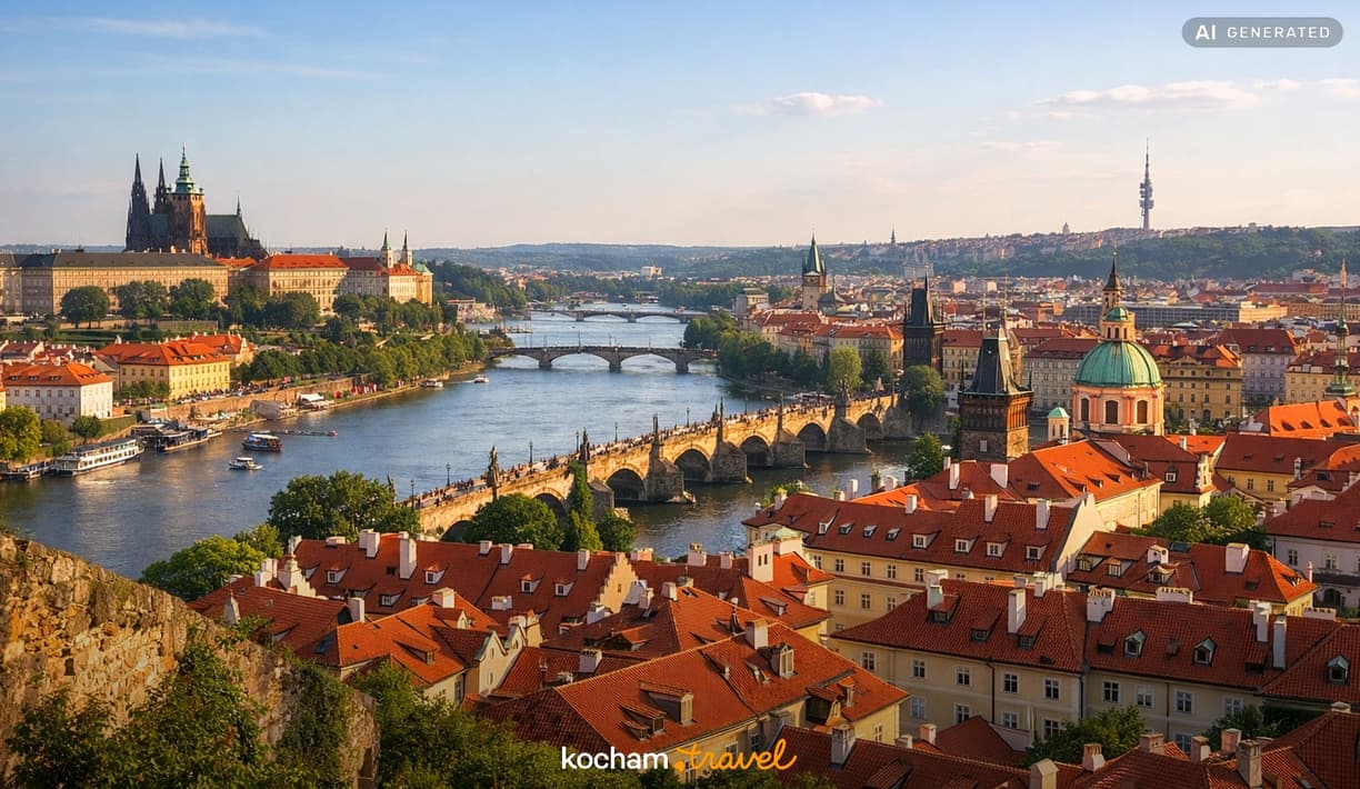 Ilustracja do tematu: Praga: najlepsze punkty widokowe i zdjęcia?