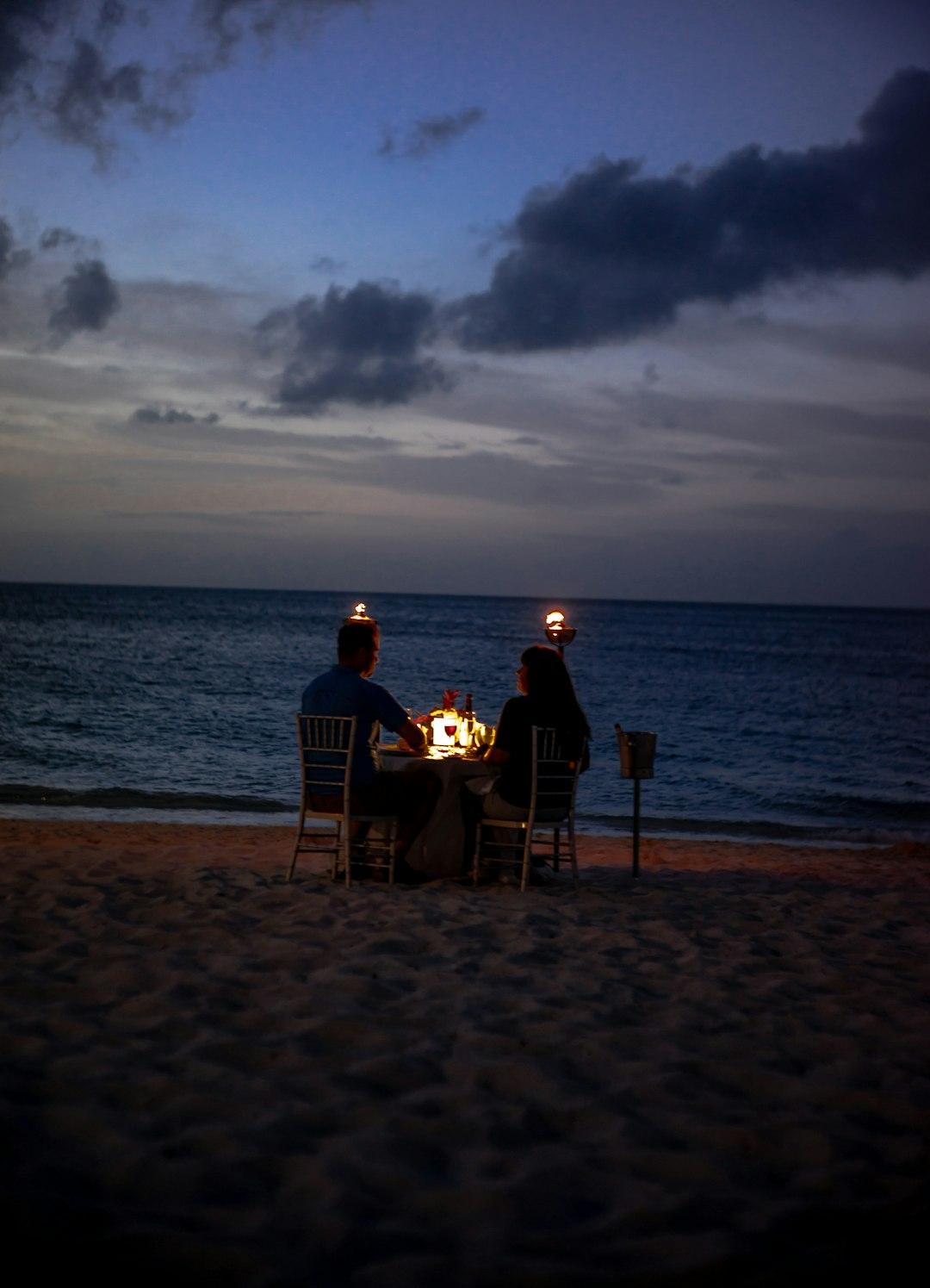 Romantyczna kolacja na plaży w Ocho Rios