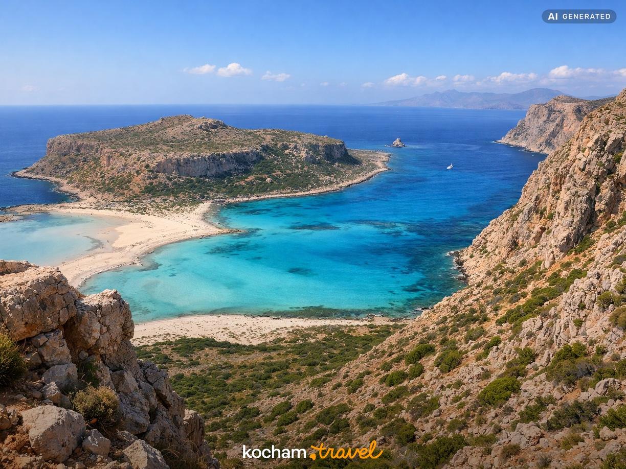 Balos Lagoon – Ikoniczny błękit i spektakularne klify w Kreta