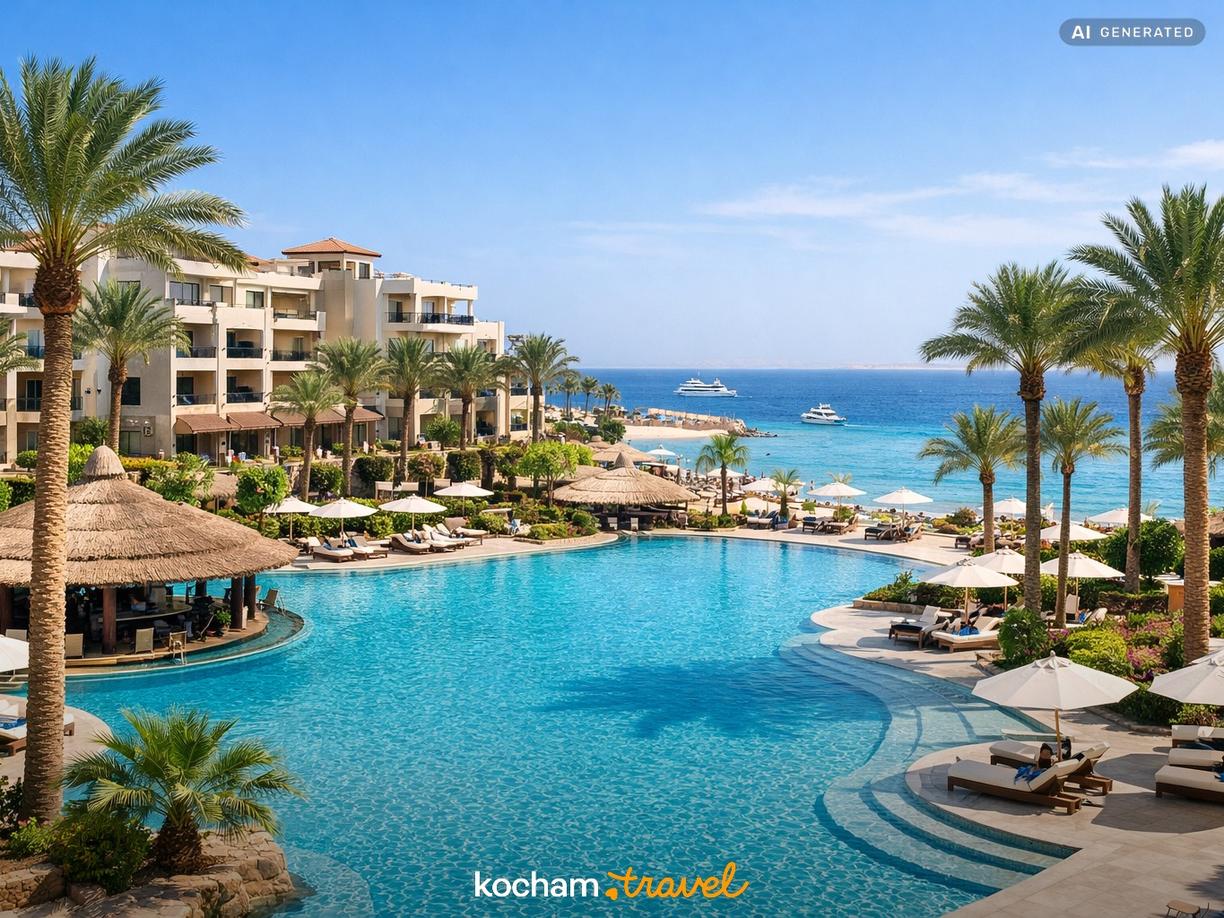 Luksusowe hotele i wygoda all inclusive w Hurghada