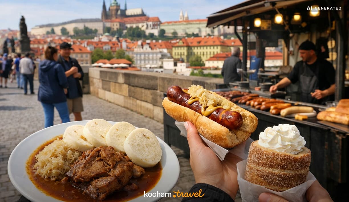 Ilustracja do tematu: Praga: gdzie zjeść — lokalne klasyki i street food?