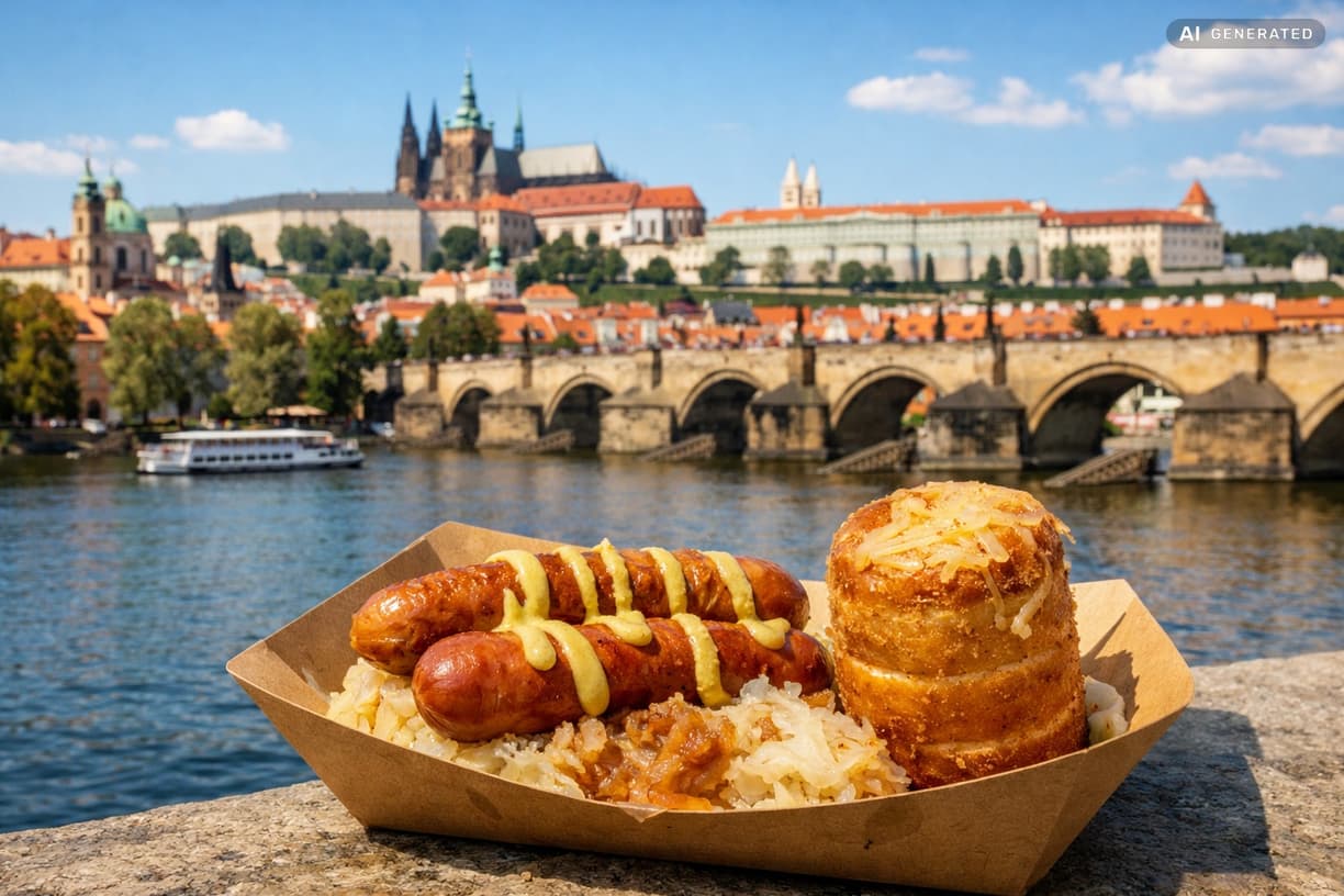 Zgłodniałeś podczas zwiedzania Pragi? w Praga