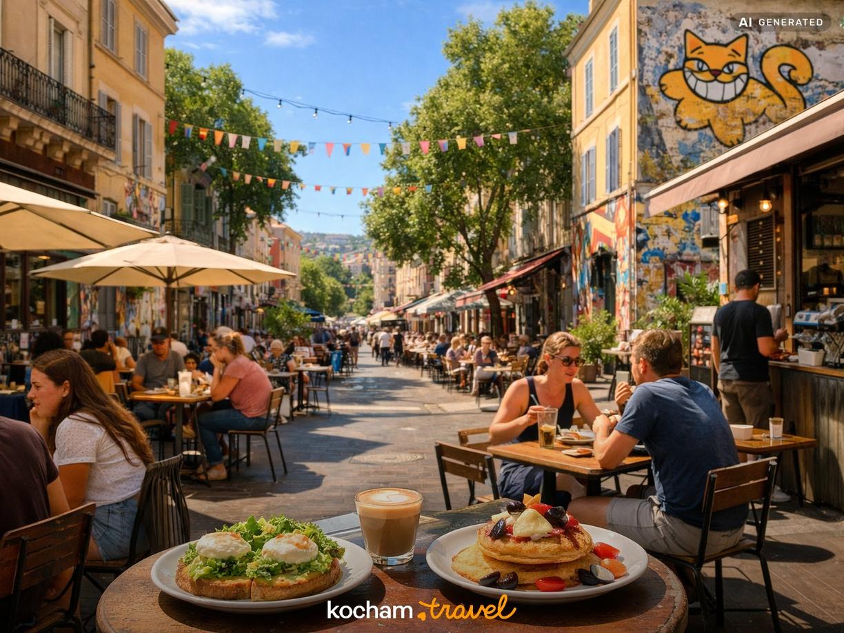 Kawiarnie, rzemieślnicza kawa i brunch w Marsylia