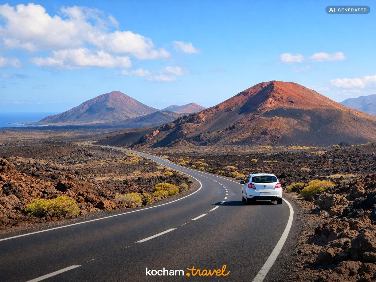 Poruszanie się po wyspie – wynajem samochodu w Lanzarote
