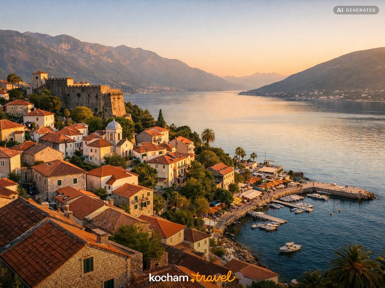 Noclegi w Herceg Novim i budżet w Herceg Novi