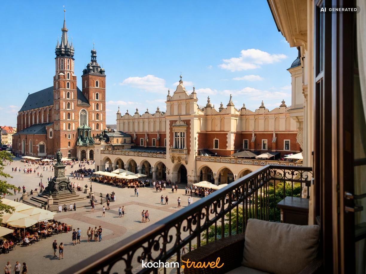 Stare Miasto: Nocleg w samym sercu wydarzeń w Kraków