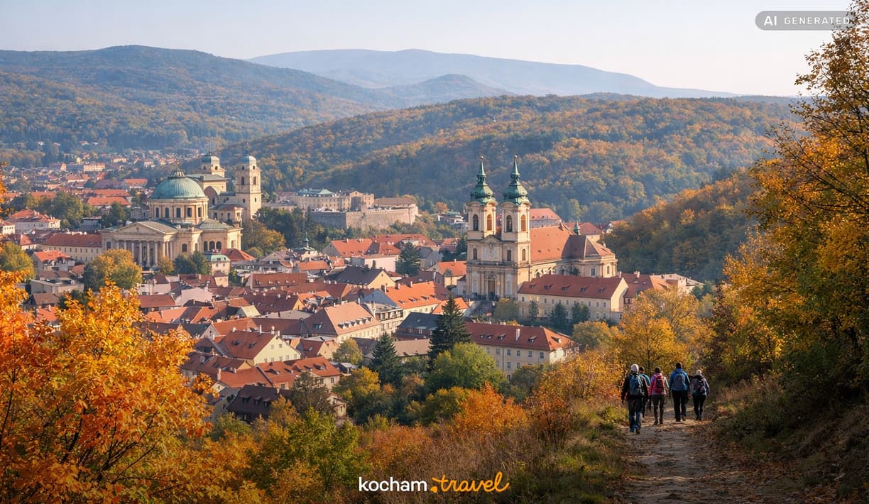 Ilustracja do tematu: City break z Rzeszowa: Eger – węgierska baza wypadowa w Góry Bukowe na jesienne trekkingi.