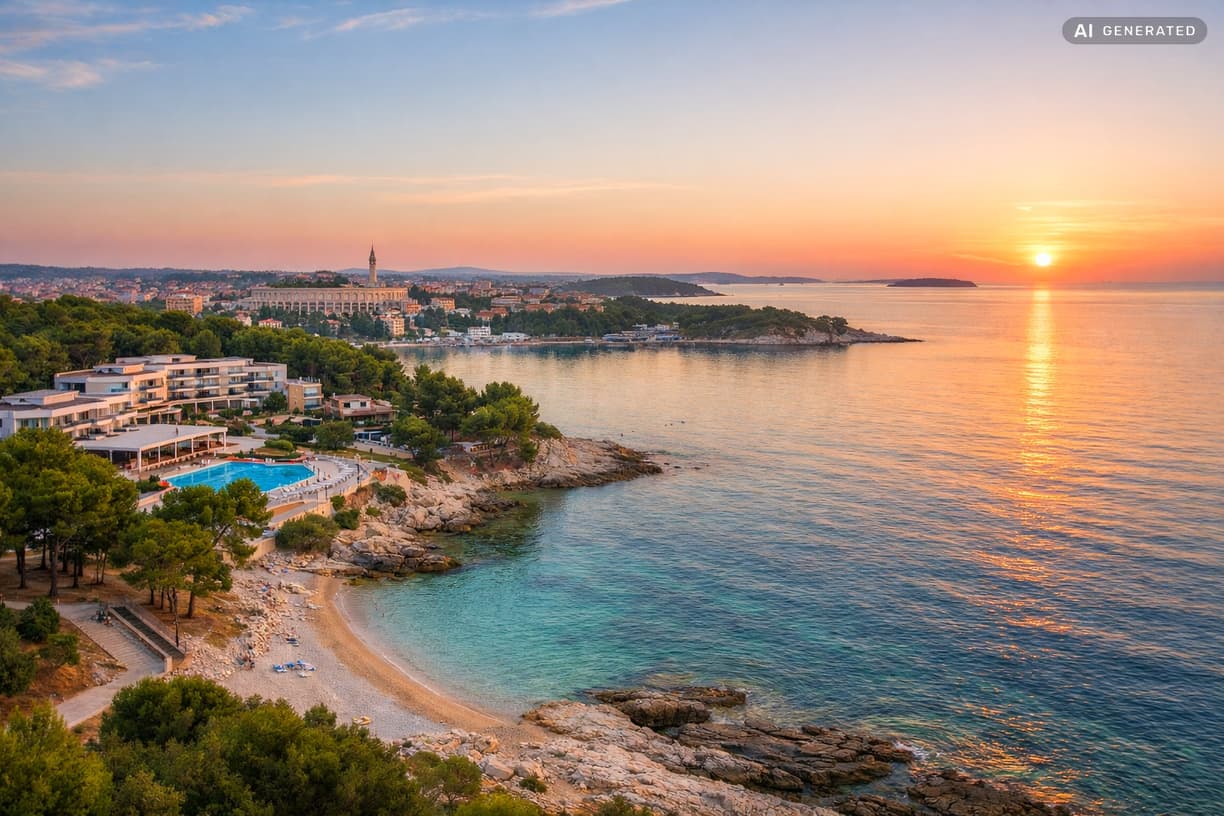 Szukasz idealnego hotelu dla rodziny? w Pula
