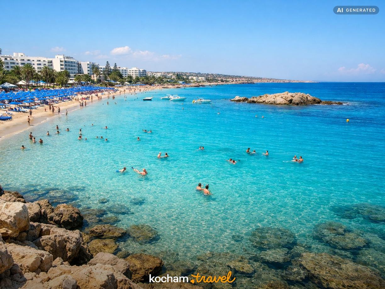 Dzień 1: Urokliwe plaże i pierwsze wrażenia w Protaras