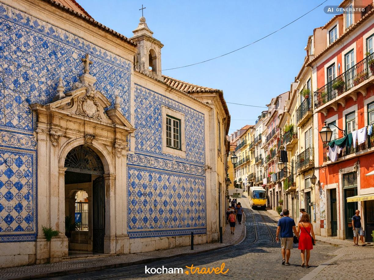 Sztuka i Rzemiosło - Muzeum Azulejos i Bairro Alto w Lizbona