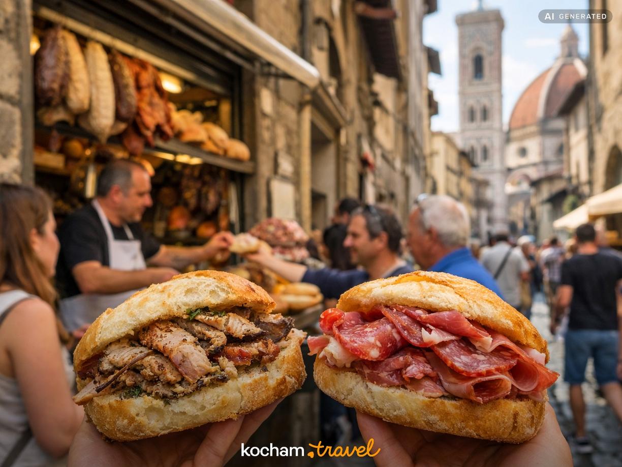 Królowie florenckiego street foodu w Florencja