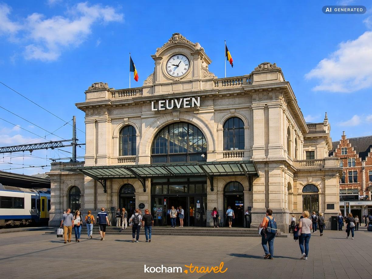 Jak zorganizować city break z Warszawy? w Leuven
