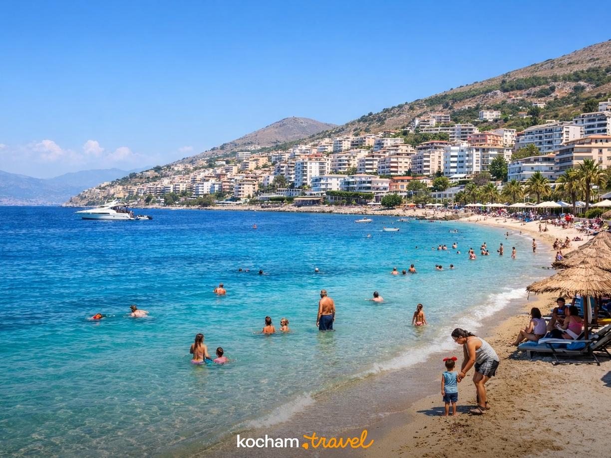 Dzień 1 i 2: Przyjazd do Sarandy i pierwsze kroki na plaży w Saranda