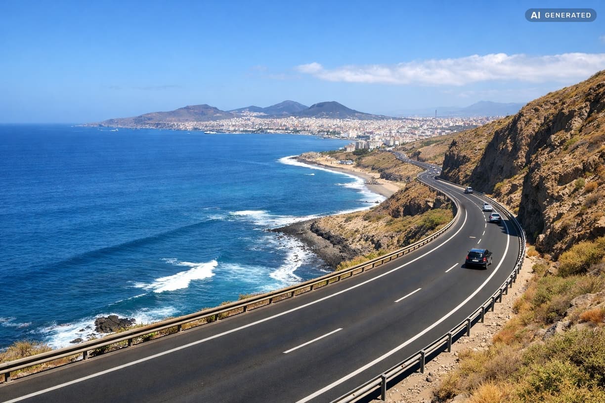 Szukasz optymalnych tras przejazdu? w Gran Canaria