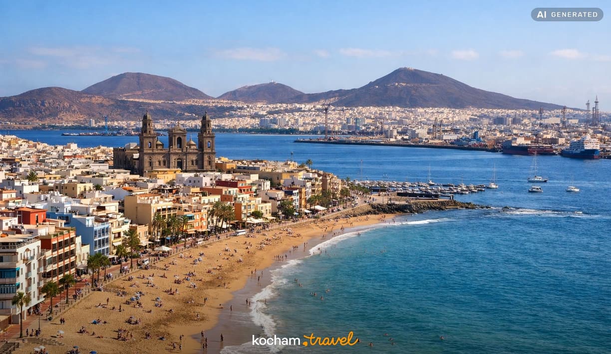 Ilustracja do tematu: Gotowy plan zwiedzania: Las Palmas de Gran Canaria, Hiszpania - 3 dni