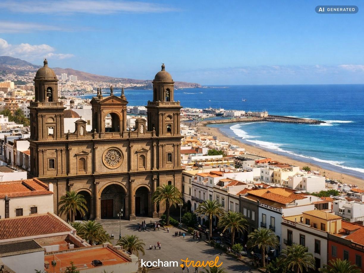 Dzień 1: Historyczne serce Las Palmas i nadmorskie krajobrazy w Gran Canaria