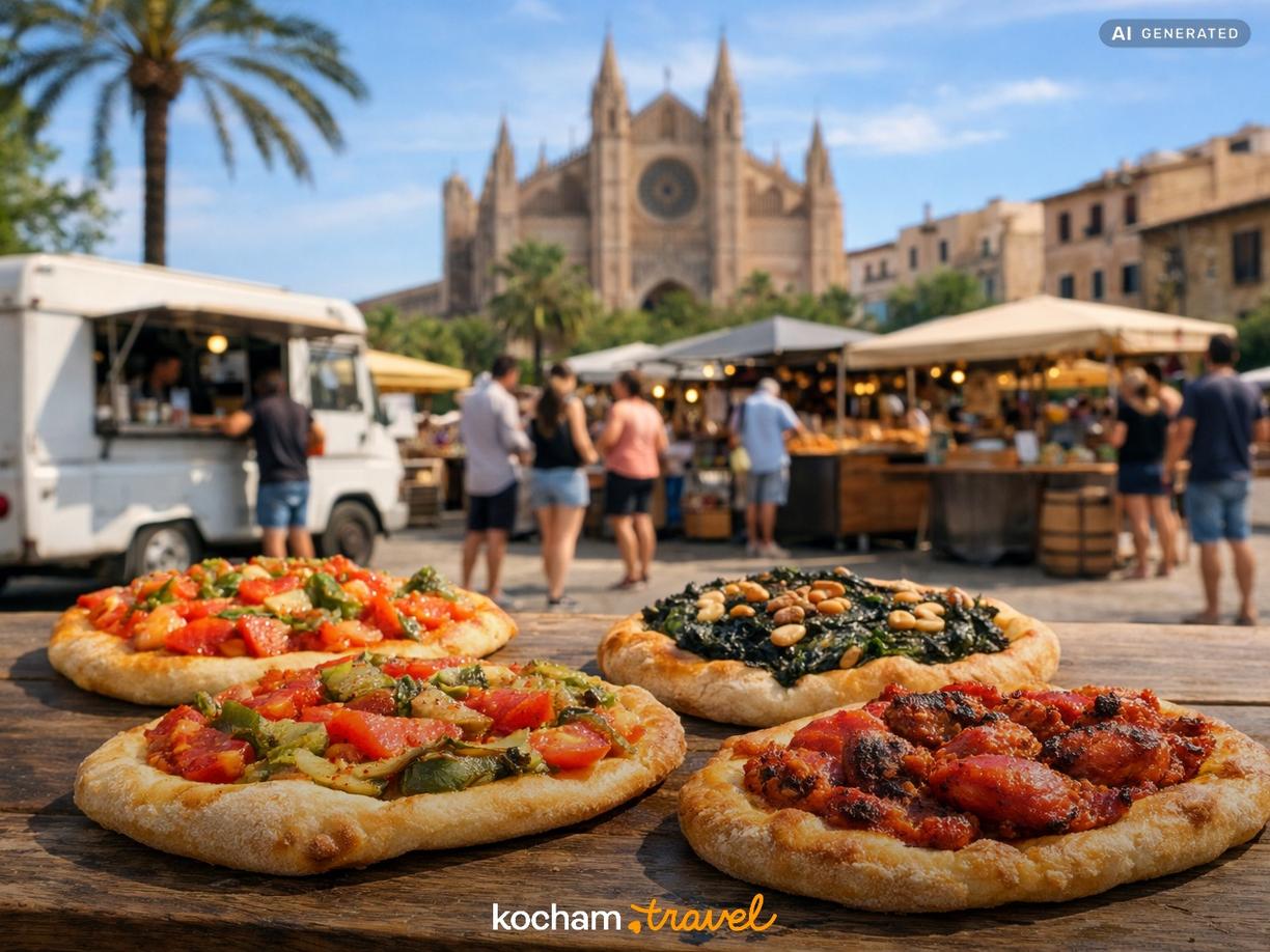 Street food i rynki – mobilna kuchnia wyspy w Majorka