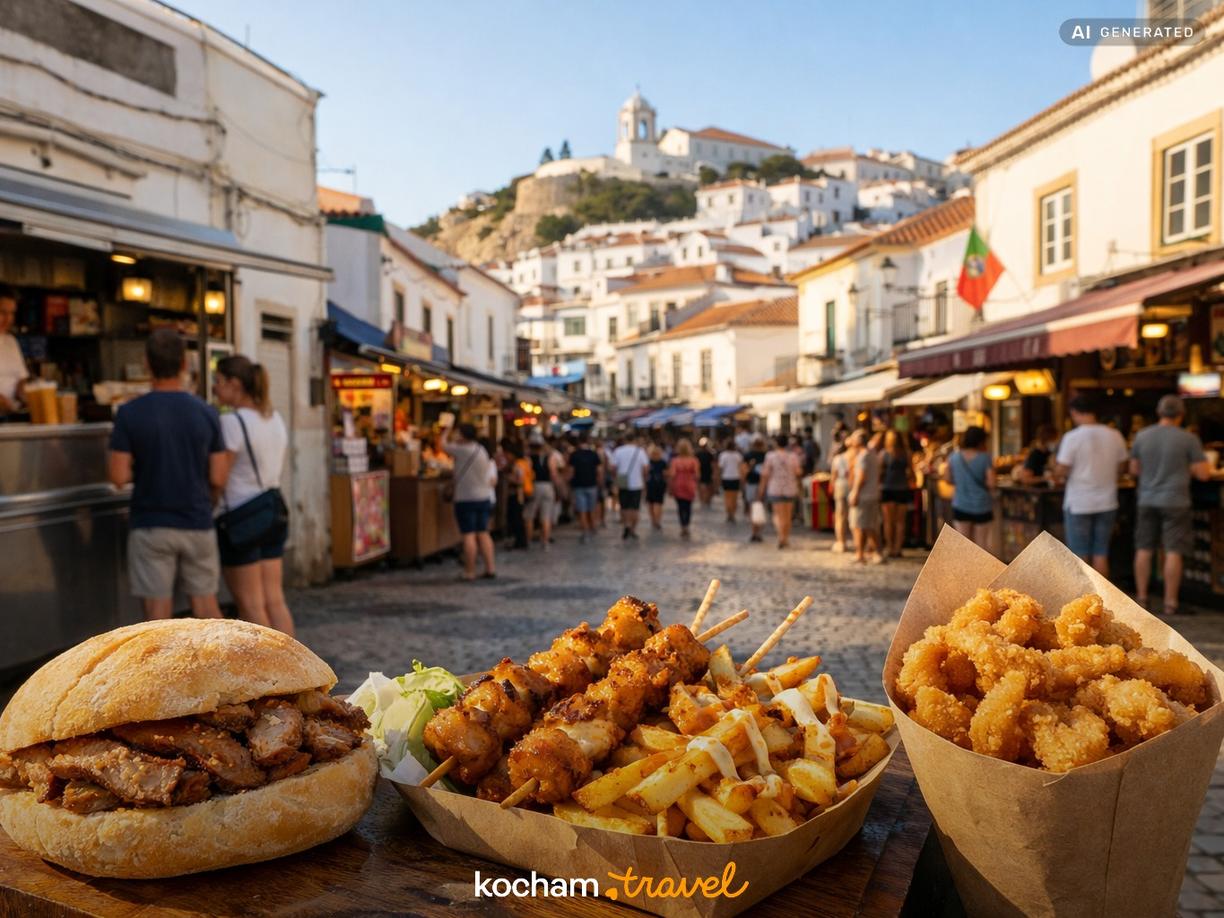 Street food w Albufeirze – szybkie i pyszne przekąski w Albufeira